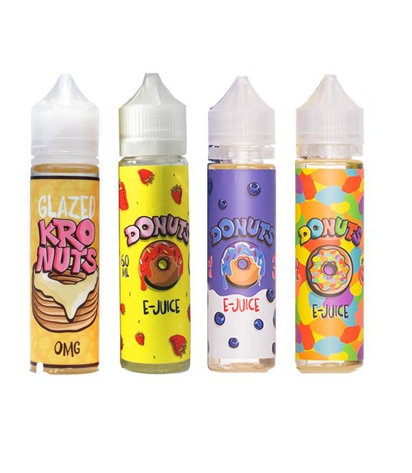 Donuts By Marina Vapes 0mg 60ml Shortfill