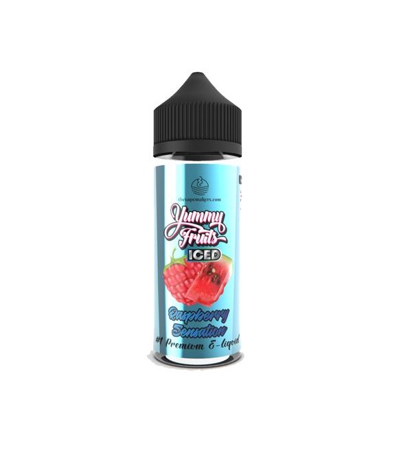 Yummy Fruits Iced by The Vape Makers 100ml Shortfill 0mg (70VG/30PG)