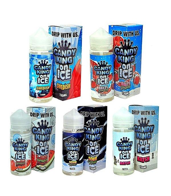 Candy King on ICE 0mg 120ml Shortfill (70VG/30PG)