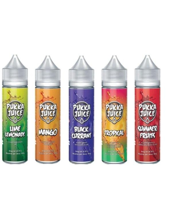 Pukka Juice 0MG 50ML Shortfill (70VG/30PG)