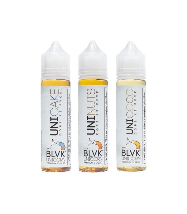 BLVK Unicorn Desserts 50ml Shortfill 0mg (70VG/30PG)