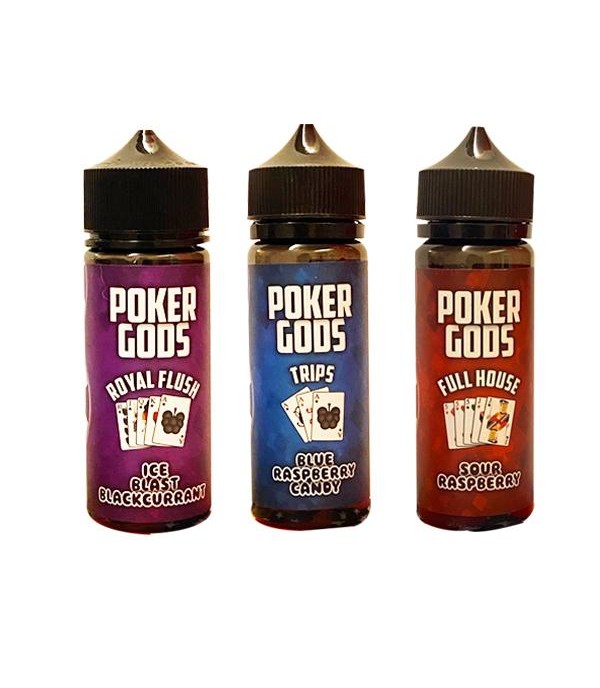 Poker Gods 0mg 100ml Shortfill (70VG/30PG)