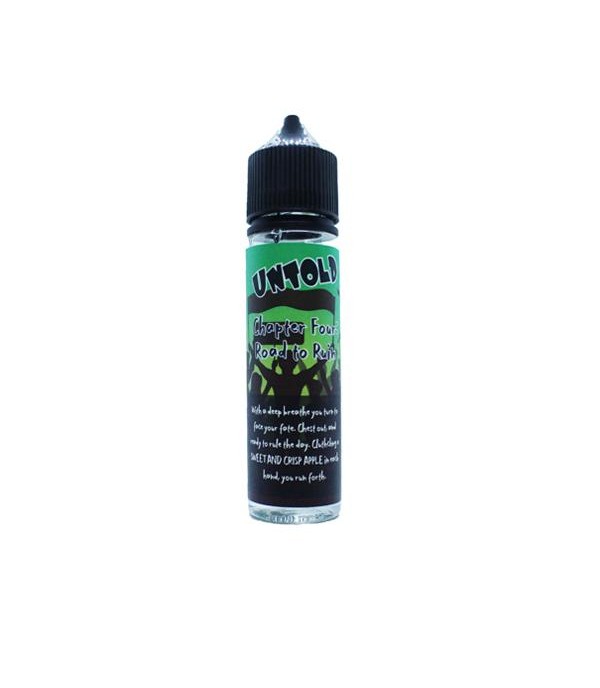 Untold E-liquid 50ml Shortfill E-liquid 0mg (70VG/30PG)