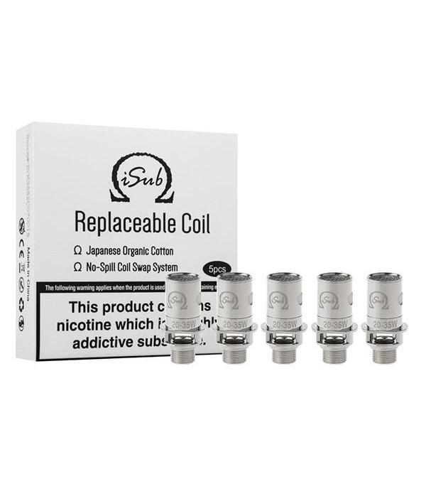 Innokin iSub Coil – 0.2/0.5/1.0/1.2/2.0 Ohm