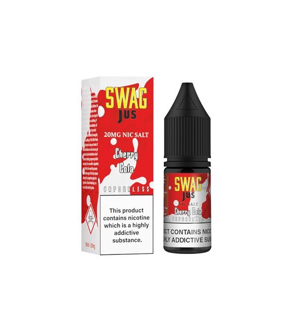 20mg Swag Jus 10ml Vapourless Nic Salts (50VG/50PG)