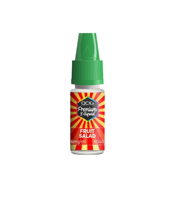 QCig Premium E-Liquids 10ml 12mg (60VG/40PG)