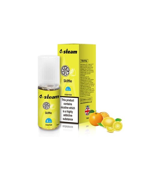 A-Steam Fruit Flavours 3MG 10ML (50VG/50PG)