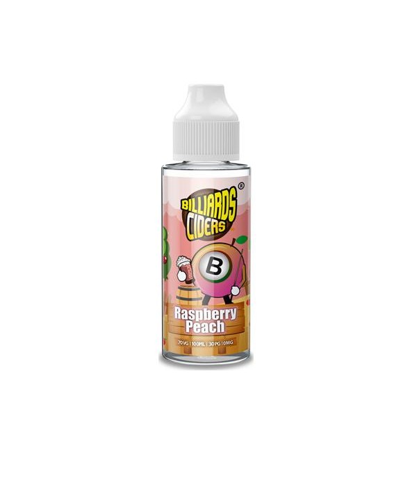 Billiards Ciders Range 100ml Shortfill 0mg (70VG/30PG)