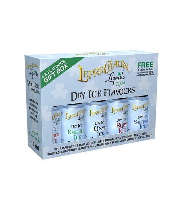 Leprechaun Dry Ice E-liquids Gift Box (70VG-30PG)