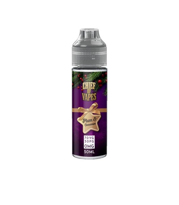 Chief of Vapes Winter Festive Range 50ml Shortfill 0mg (70VG/30PG)