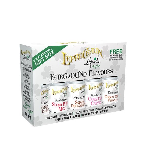 Leprechaun Fairground E-liquids Gift Box (70VG-30PG)