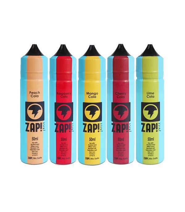 Zap! Juice Vintage Cola 0mg 50ml Shortfill (Free ZAP 18mg Nic Salt)