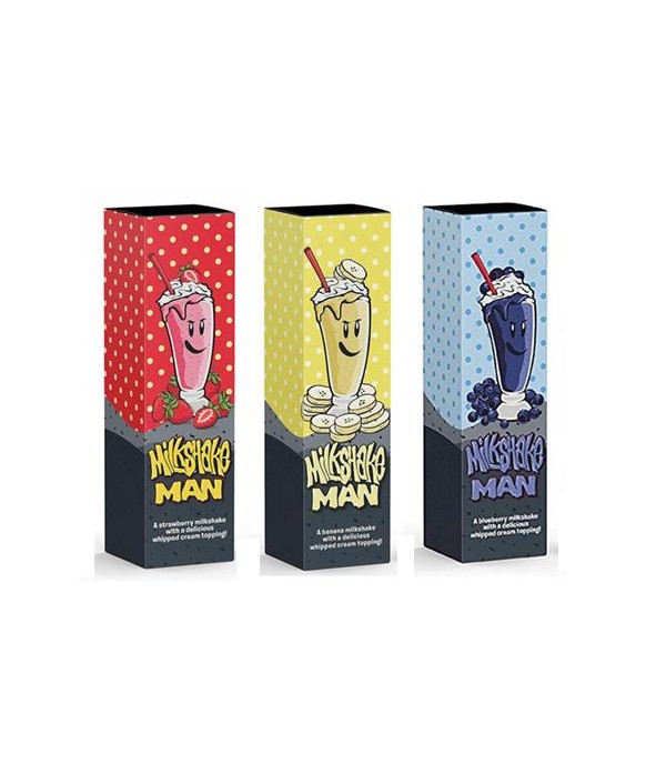 Milkshake Man By Marina Vapes 0mg 60ml Shortfill