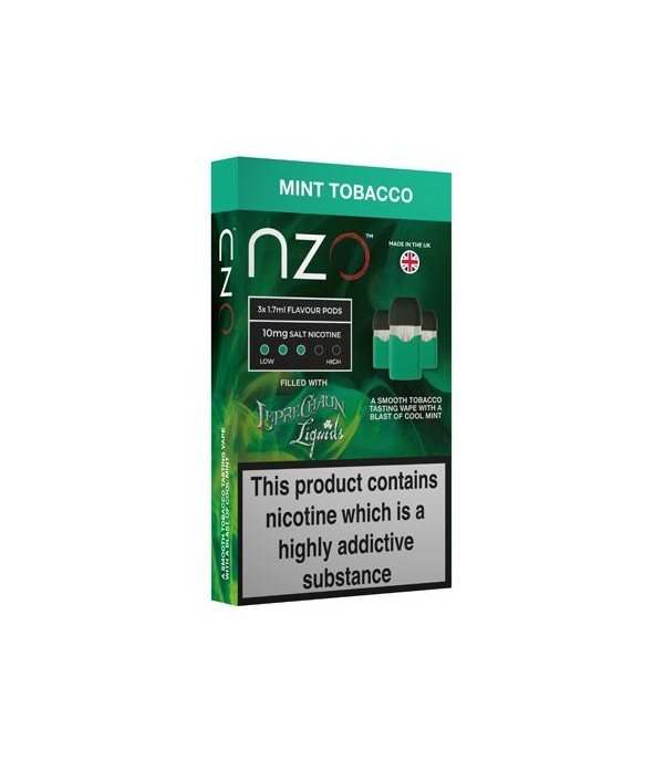 NZO 10mg Leprechaun Liquids Nic Salt (50VG/50PG)