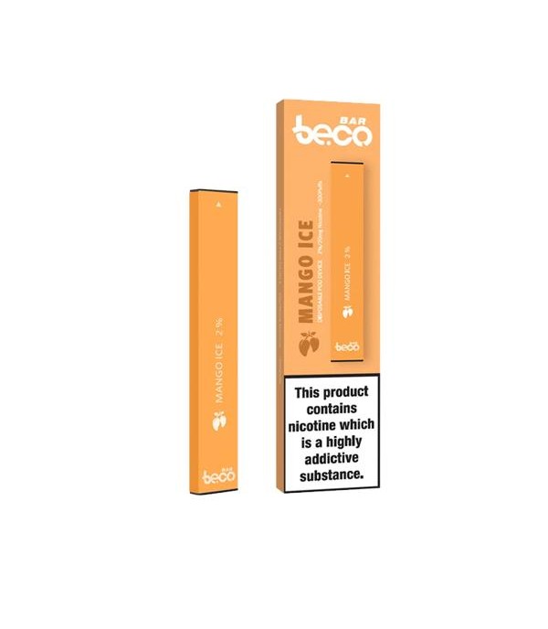 20mg Vaptio Beco Bar Disposable Vape Pod