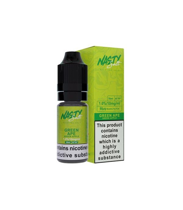 Nasty Salt 20mg 10ML Flavoured Nic Salt (50VG/50PG)