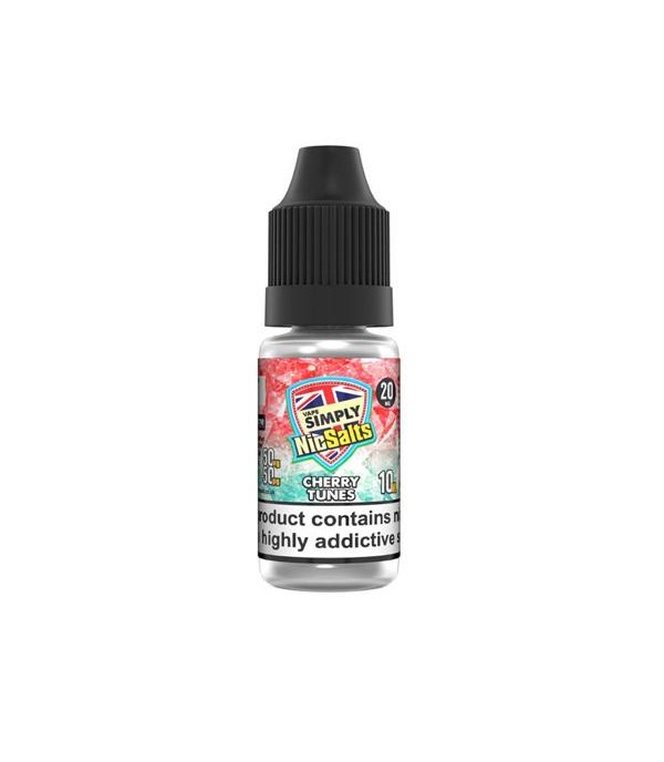 10mg Vape Simply Nic Salts 10ml (50VG/50PG)