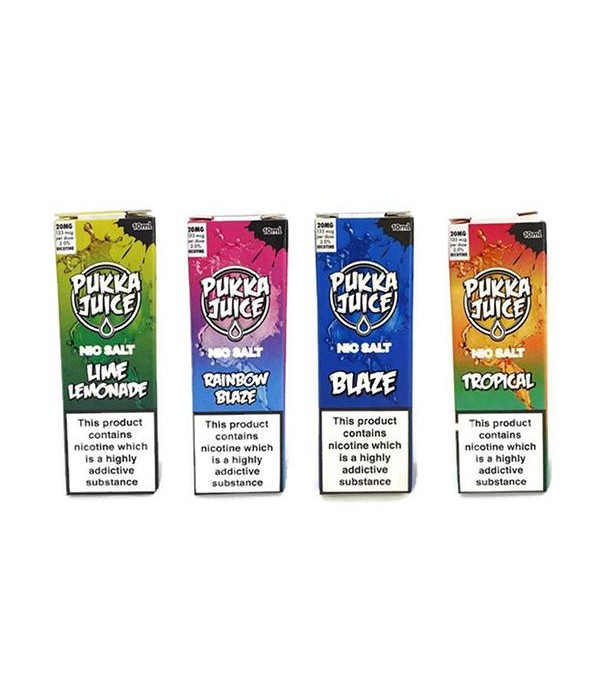 20MG Pukka Juice 10ML Flavoured Nic Salt (50VG/50PG)