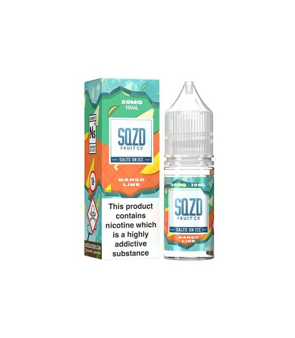 10mg Sqzd On Ice 10ml Nic Salts (50VG/50PG)