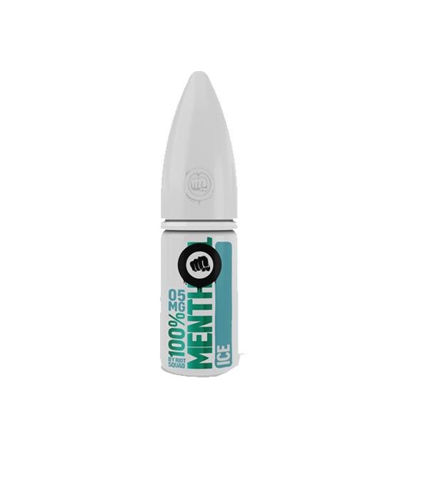 20mg Riot Squad 100% Menthol Range Nic Salts 10ml (50VG/50PG)