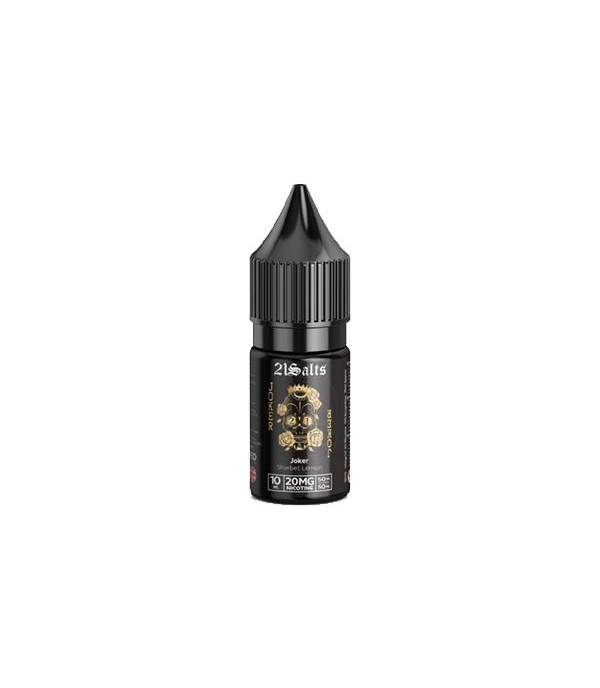 20mg 21 Vape by Red Liquids 10ml Flavoured Nic Salts (50VG/50PG)