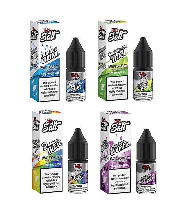 New! I VG Salt 10mg 10ml Nic Salt (50VG/50PG)