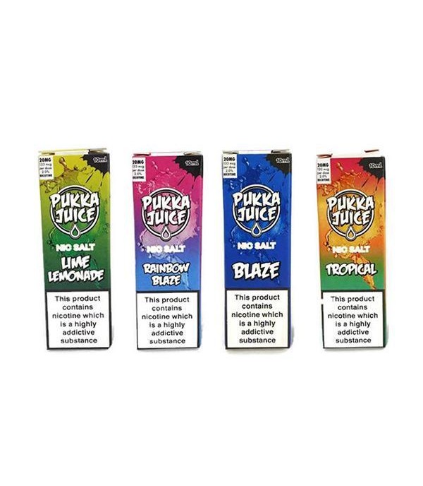 10MG Pukka Juice 10ML Flavoured Nic Salt (50VG/50PG)