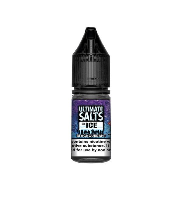 10mg Ultimate Puff Salts On Ice 10ml Flavoured Nic Salts (50VG/50PG)