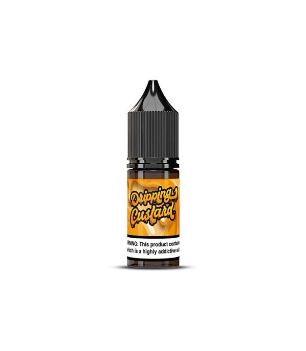 10MG Nic Salts by Dripping Custard (50VG-50PG)