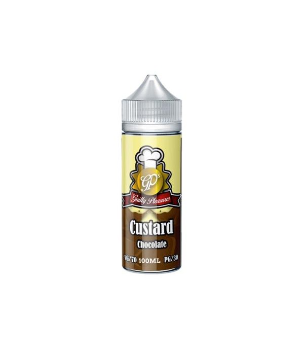 Guilty Pleasures Custard 0mg 100ml Shortfill (70VG/30PG)