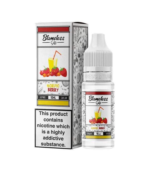 10mg Blameless Juice Co. 10ml Nic Salts (50VG/50PG)