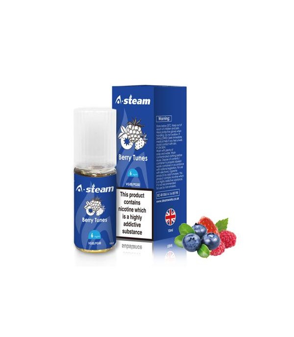 A-Steam Fruit Flavours 6MG 10ML (50VG/50PG)