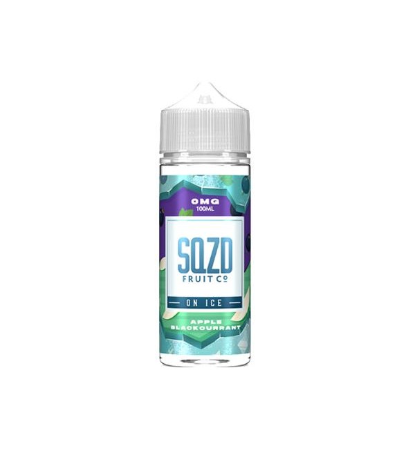 Sqzd On Ice 100ml Shortfill 0mg (70VG/30PG)