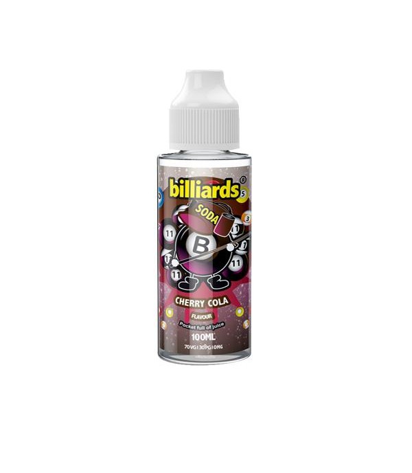 Billiards Soda Range 0mg 100ml Shortfill (70VG/30PG)