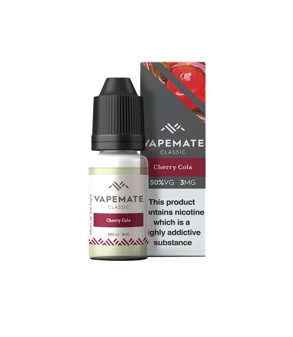 Vapemate Classic 12mg 10ml E-Liquid (70VG/30PG)