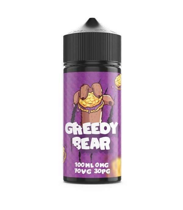 Greedy Bear 100ml Shortfill 0mg (70VG/30PG)