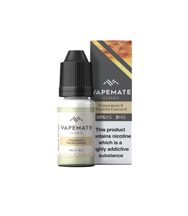 Vapemate Classic 3mg 10ml E-Liquid (70VG/30PG)