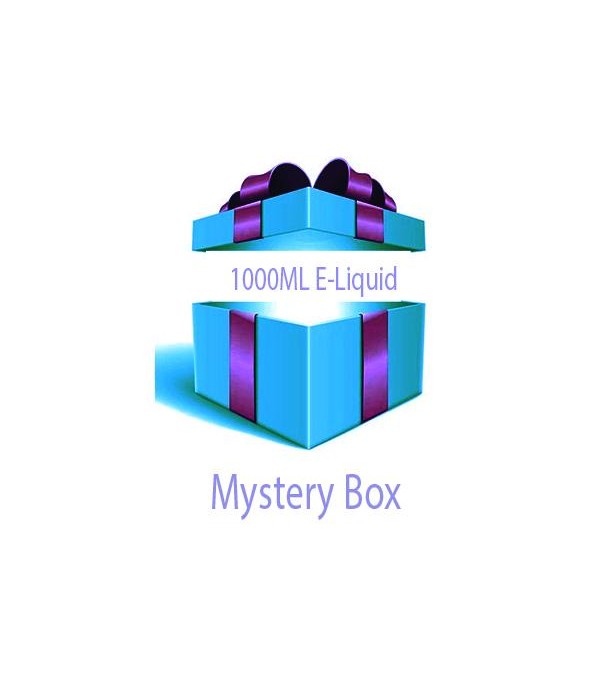 1000ml E-liquid MYSTERY BOX + Nic Shots