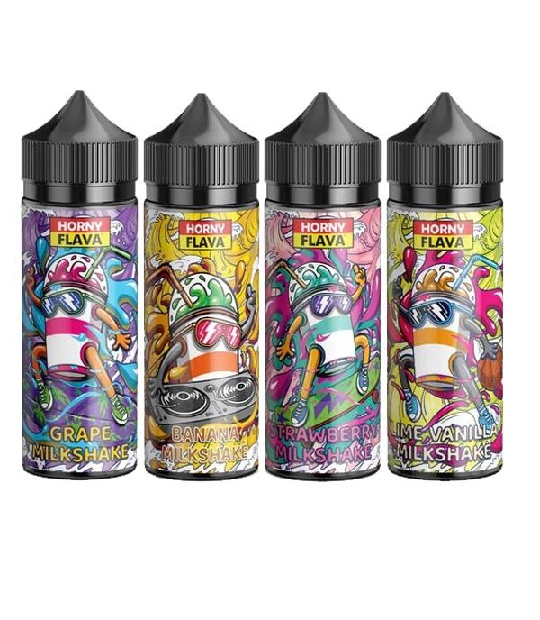 Horny Flava Milkshake Series 100ml Shortfill (70VG/30PG)