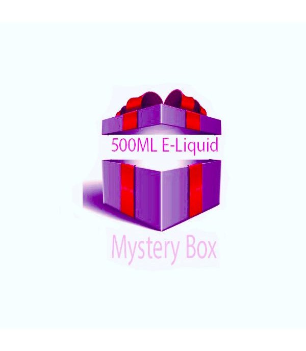 500ml E-liquid MYSTERY BOX + Nic Shots