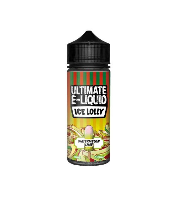 Ultimate E-liquid Ice Lolly by Ultimate Puff 100ml Shortfill 0mg (70VG/30PG)