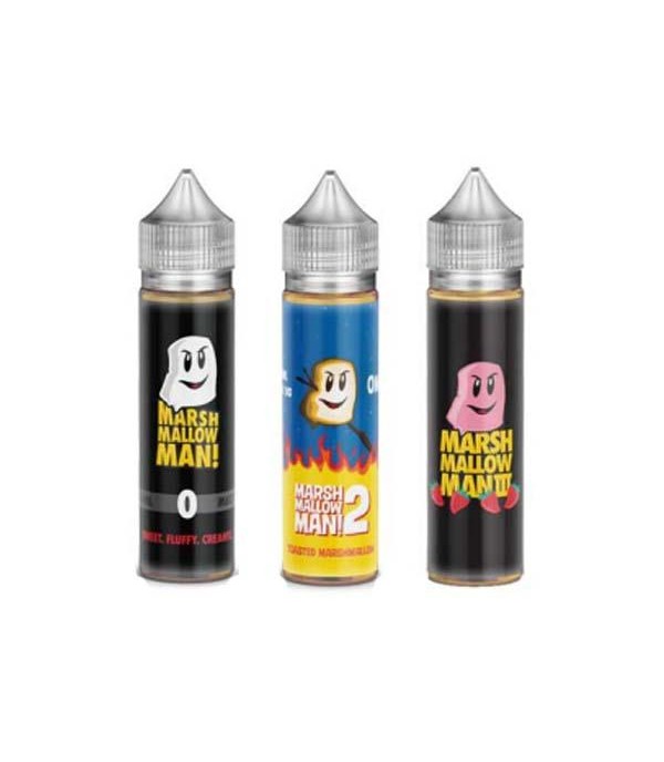 Marshmallow Man By Marina Vapes 0mg 60ml Shortfill