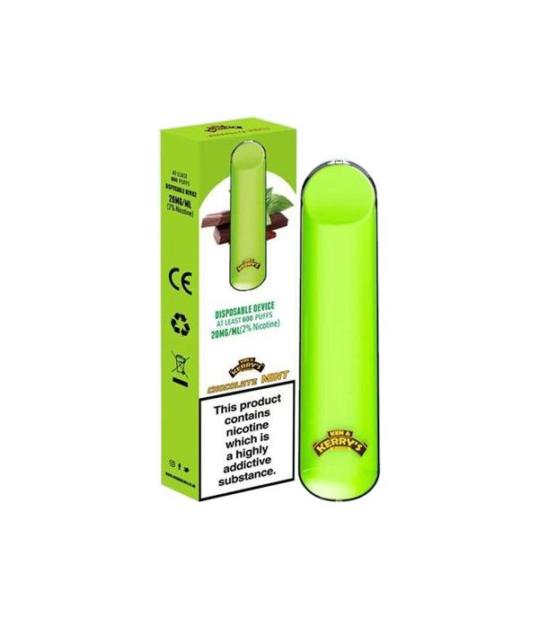 20mg Ken N Kerrys Desserts Disposable Vape Pod 600 Puffs