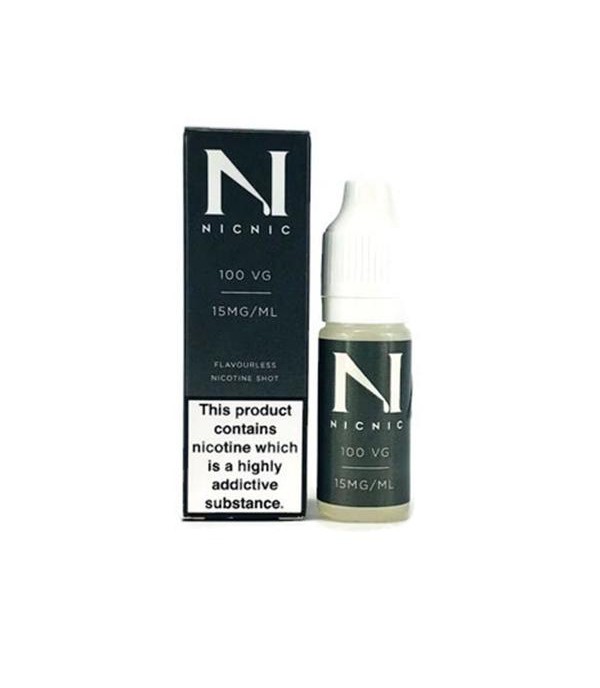 NIC NIC 15mg Nicotine Shot 10ml 100VG