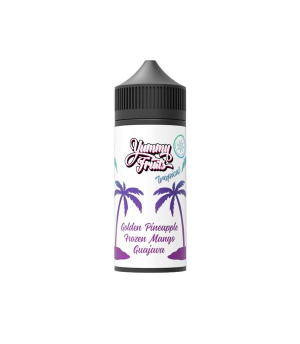 Yummy Fruits Tropical Frozen 100ml Shorfill 0mg (70VG/30PG)