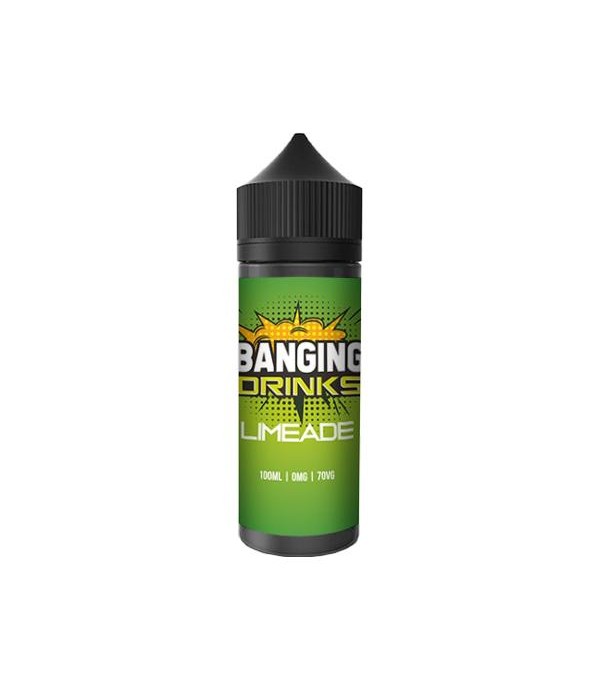 Banging Drinks 100ml Shortfills 0mg (70VG/30PG)